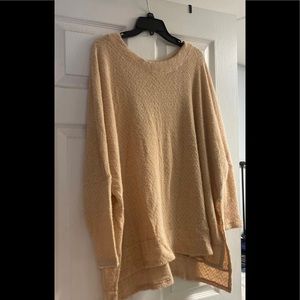 Beige Sweater from Pink Lily
